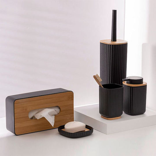 Wenko Dispenser Πλαστικό Μαύρο 250ml