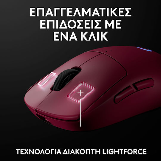 Logitech G Pro 2 Lightspeed Drahtlos RGB Gaming Gaming Maus 44000 DPI Rosa