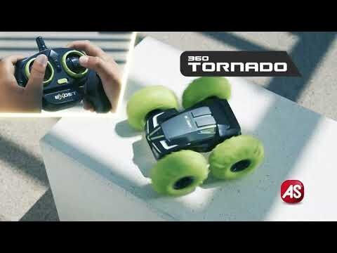 Exost Tornado Teleghidat Mașină Stunt Galben
