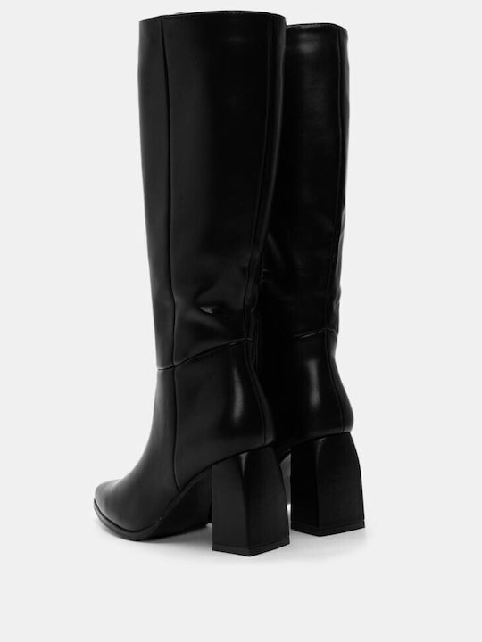 Luigi Women's Boots with High Heel Black