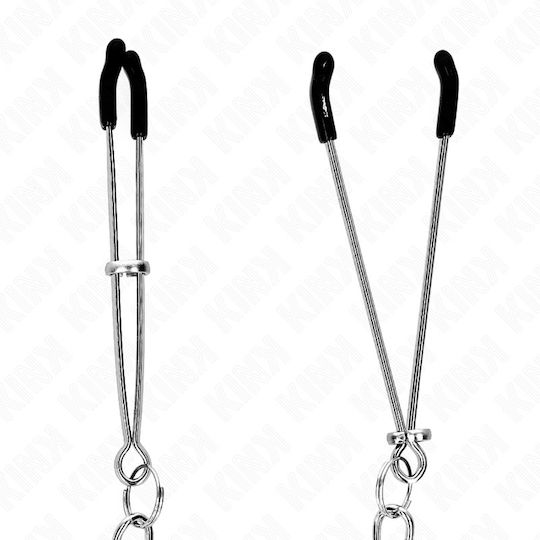 Kink Nipple Clamps in Black Color