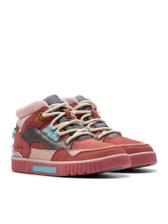 Oslo Hiker Kinder Sneakers Hoch Anatomisch Rosa