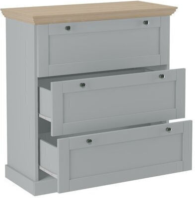Συρταριέρα από Ξύλο & Μέταλλο Denton Ag112 75x35x80εκ. Συρταριέρα από Ξύλο & Μέταλλο Denton Ag112 75x35x80εκ.