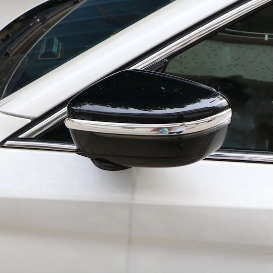 Car Tape Stickers 4 x 4cm in Silver Color 1pcs