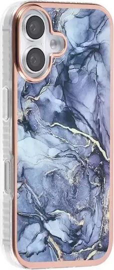 Tuniq iPhone 16 Silicone Case Marble Grey