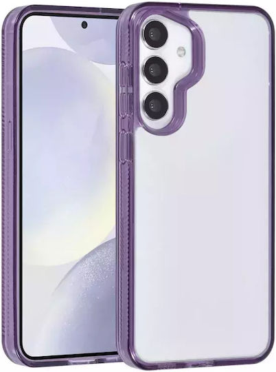 Tuniq Samsung Galaxy S24 Plus Σκληρή Θήκη Πλαίσιο Σιλικόνης Purple