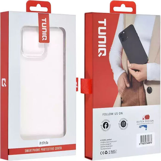 Tuniq iPhone 16 Pro Max Transparent Silicone Case
