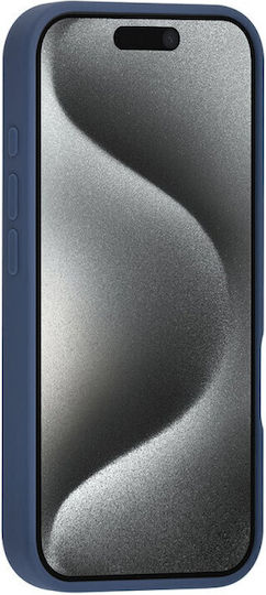 Tuniq iPhone 16 Pro Premium Liquid Silicone Case Dark Blue