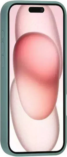 Tuniq iPhone 16 Plus Премиум Калъф от Течен Силикон Зелен