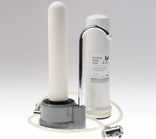 Doulton HCP Water Filtration System Single Countertop with Replacement Filter Doulton Ultracarb SI 0.5 μm 50-0018