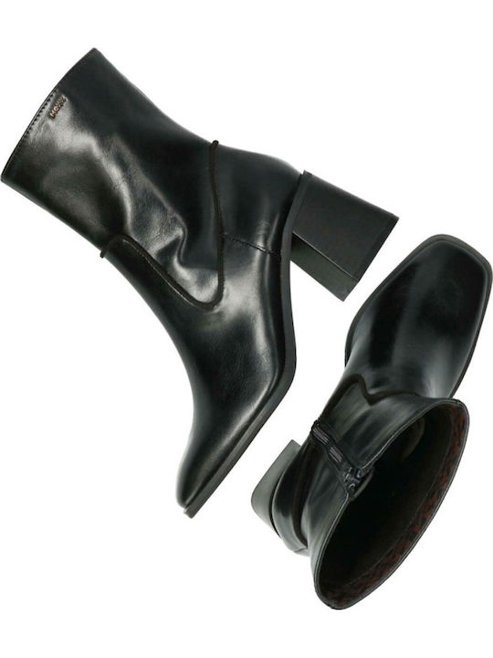 Ghete dama de piele Negru