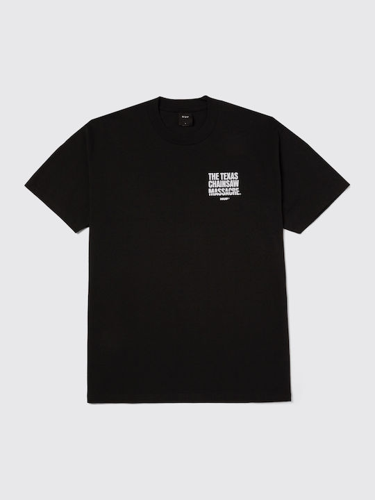 Huf X Texas Chainsaw Tt S S T-shirt Ts02435-black