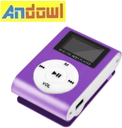 Andowl Q-a208 MP3 Player (8GB) Purple