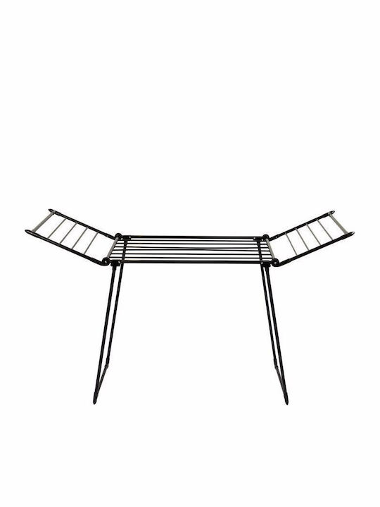 Estia Metallic Folding Floor Clothes Drying Rack with Hanging Length 15m
