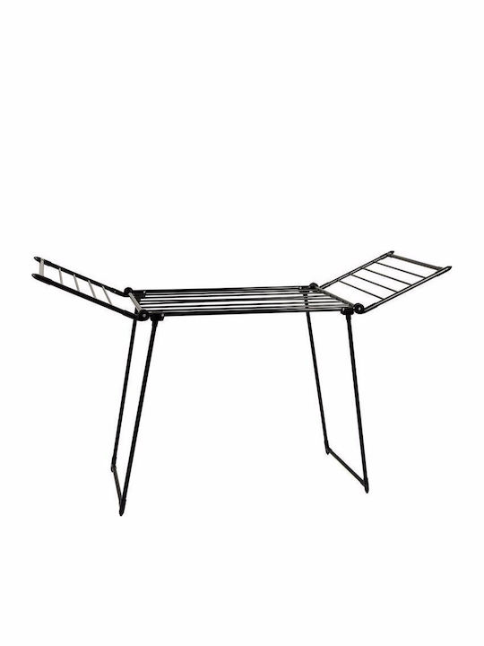 Estia Metallic Folding Floor Clothes Drying Rack with Hanging Length 15m