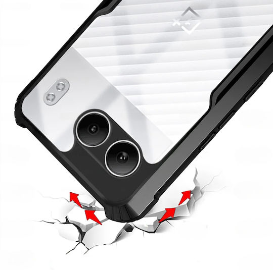 Husă hibridă antidrop Oneplus Nord 4 Negru