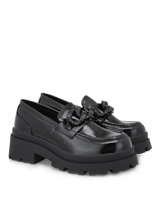 Exe Women's Loafers in Black Color