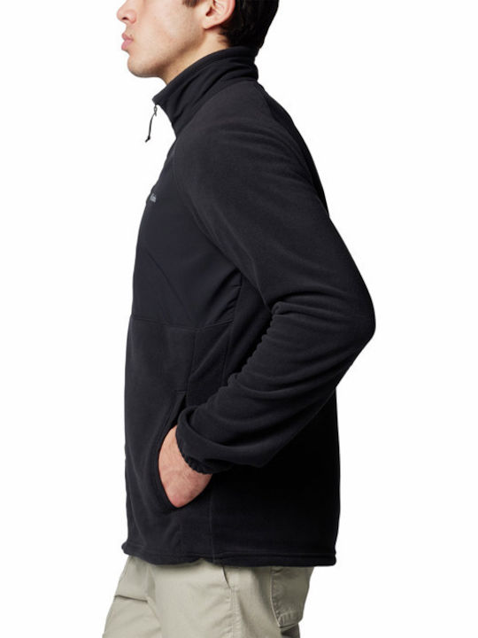 Ανδρική Ζακέτα Fleece Μαύρη