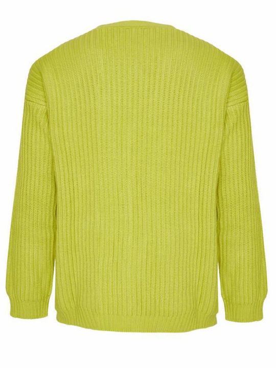 Sseinse Men's Cardigan Yellow