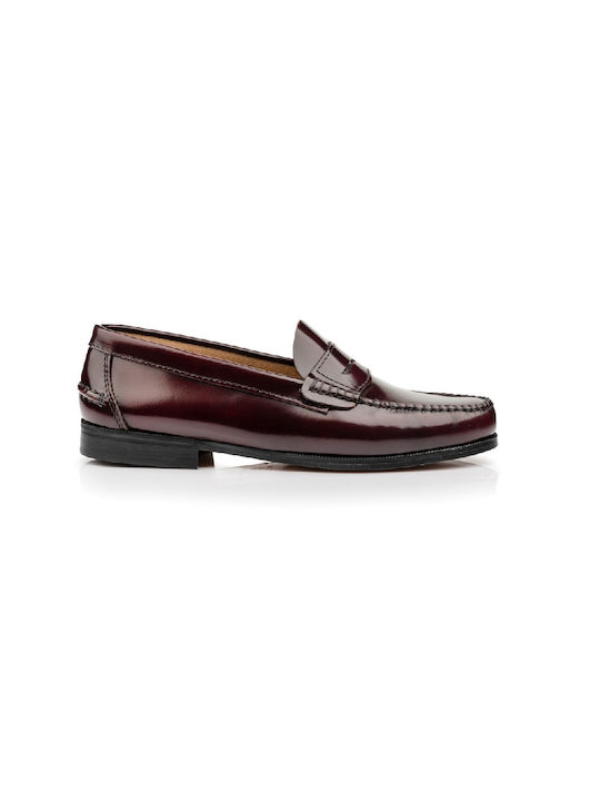 Boxer Men's Moccasins Burgundy