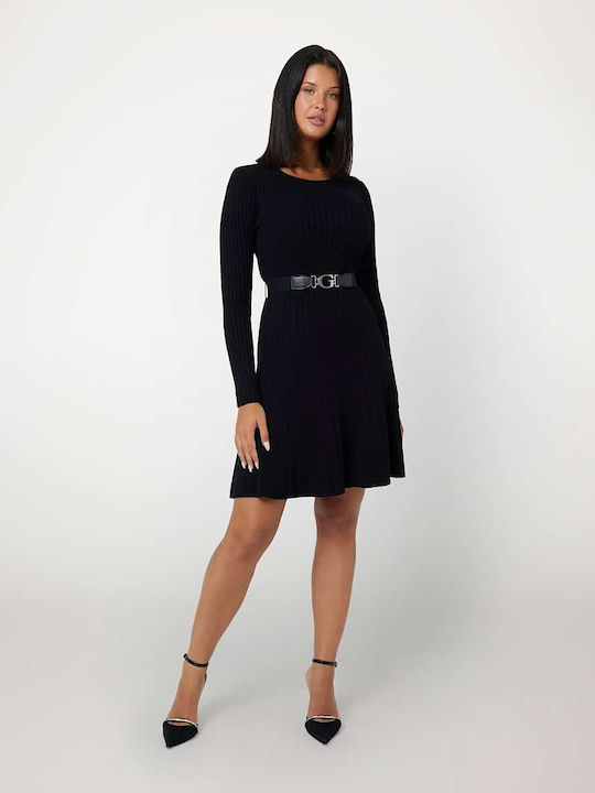 Guess Dress Knitted Black