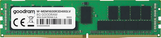 GoodRAM 8GB DDR3 RAM with 1600 Speed for Desktop