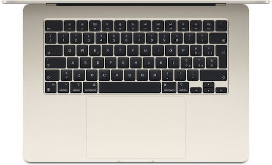 Apple MacBook Air 15" (2024) 15.3" Retina Display (M3-8-Kern/16GB/512GB SSD) Starlight (US Tastatur)