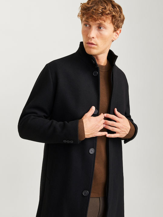 Men's Half Coat Black
