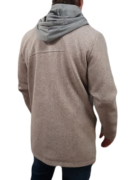 Herren Mantel Beige