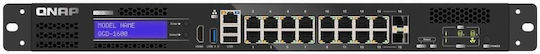 QNap QGD-1600 Managed PoE Switch με 14 Θύρες Gigabit (1Gbps) Ethernet και 2 SFP Θύρες