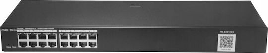 Ruijie RG-ES216GC v1 Unmanaged L2 Switch με 16 Θύρες Gigabit (1Gbps) Ethernet