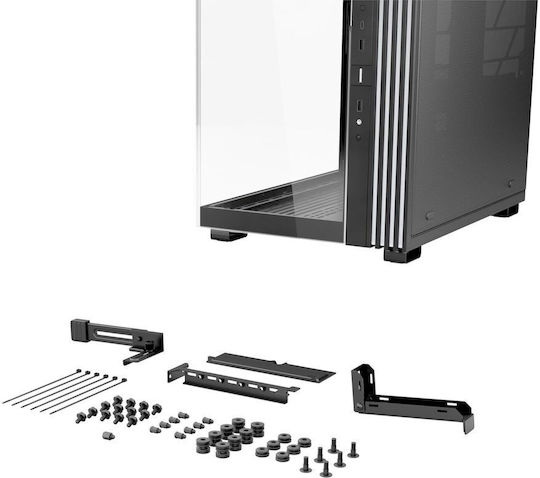Be Quiet Light Base 600 LX Gaming Midi Tower Κουτί Υπολογιστή με Πλαϊνό Παράθυρο και RGB Φωτισμό Μαύρο