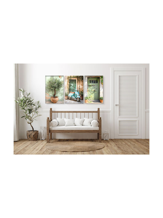 Decowalls Πίνακας σε Καμβά 90x180cm
