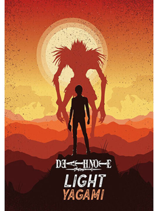 Takeposition Light Yagami T-shirt Death Note Λευκό Takeposition Light Yagami T-shirt Death Note Λευκό