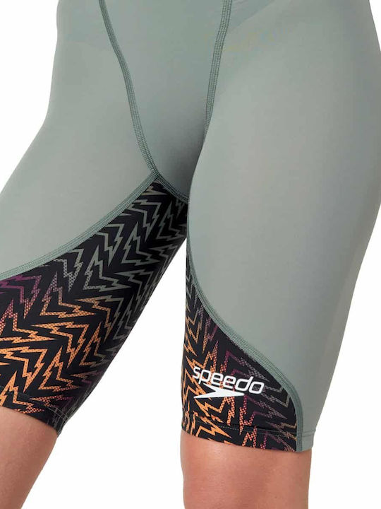 Speedo Fastskin Lzr Ignite Kneeskin Αγωνιστικό Ολόσωμο Μαγιό Πράσινο