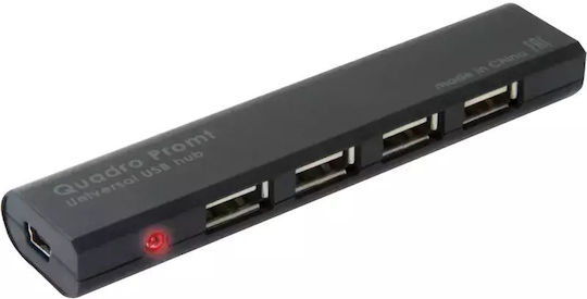 Defender USB 3.0 4 Port Hub with USB-A Connection and External Power Supply