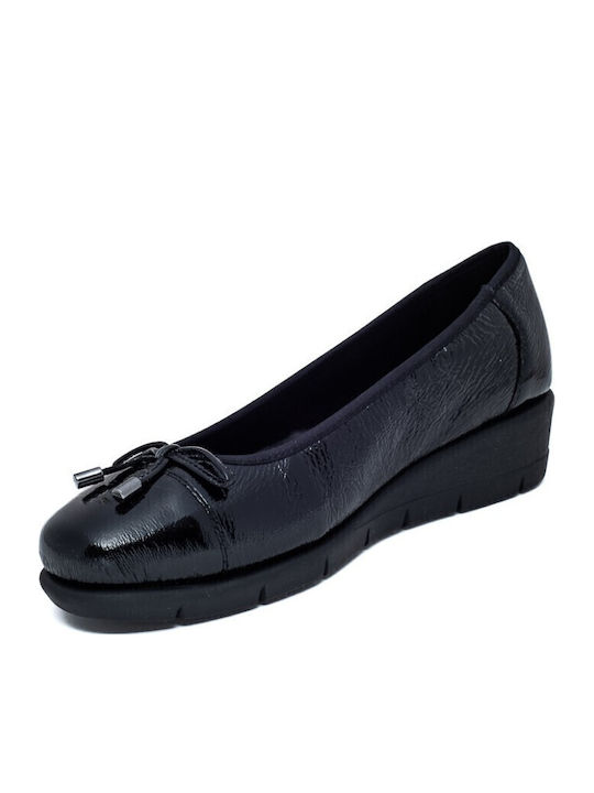 Anatomic Leather Ballerinas Black