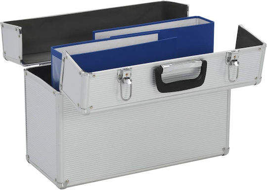 vidaXL Εργαλειοθήκη Χειρός Αλουμινίου Π47xB36xΥ20cm