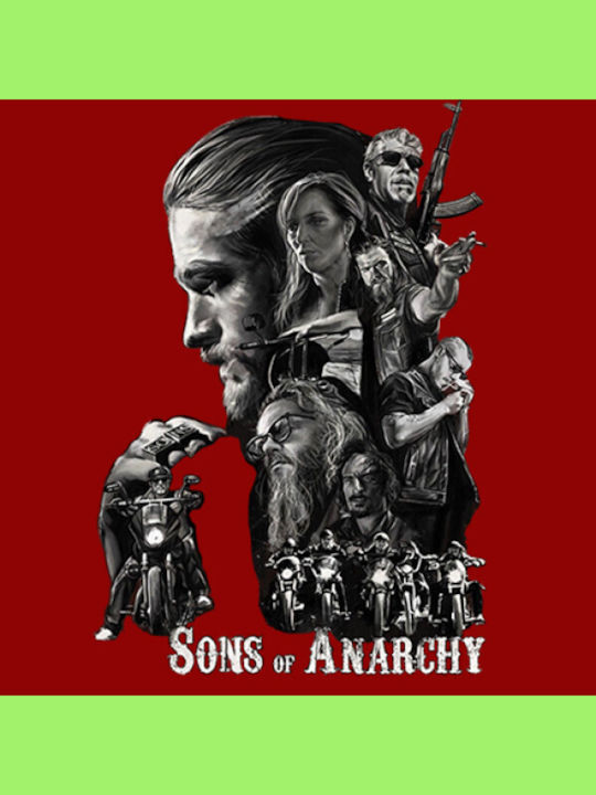 Takeposition Blouse Sons of Anarchy Red 330-9055