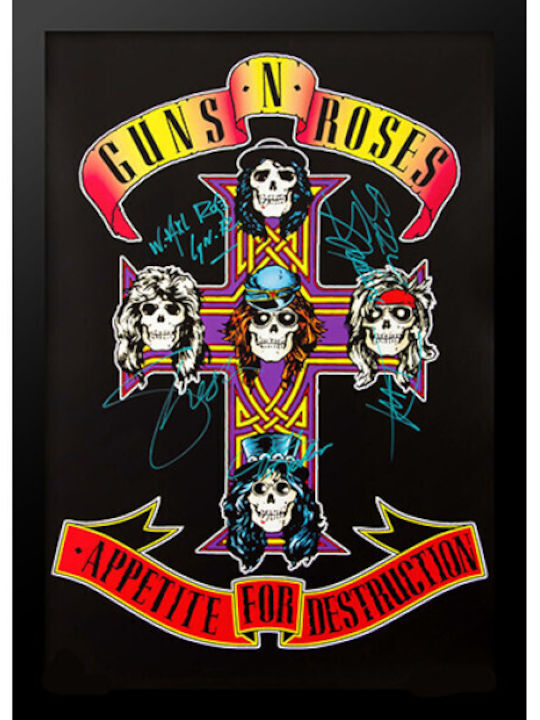 Takeposition T-cool Tricou Guns N' Roses Alb