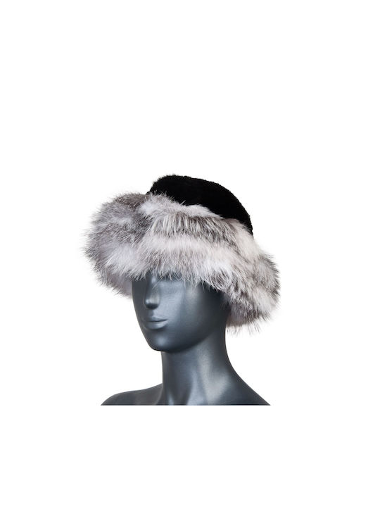 MRDline Furry Women's Hat Black