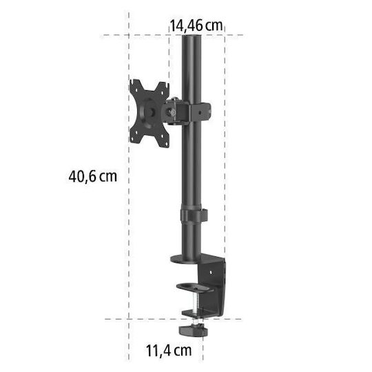 HAMA Стойка Монитор до 32" Черна (00118489)