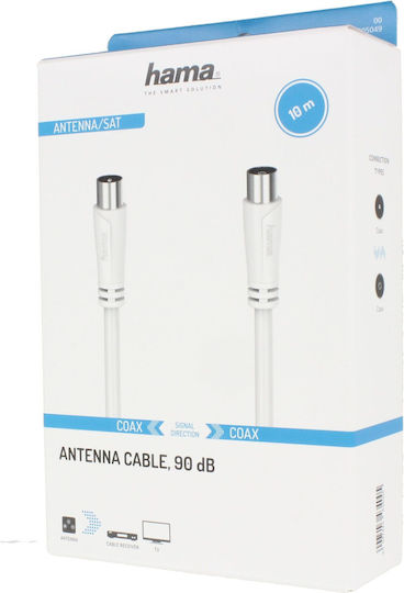 HAMA Kabelantenne Koax-Stecker - Koax-Buchse (00205049)