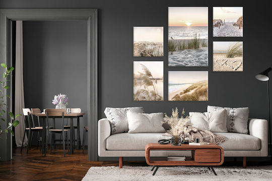 Decowalls 6-Piece Painting on Canvas 140x100cm