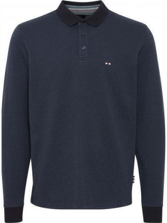 Polo Μπλούζα Μακρυμάνικη Navy Μπλε