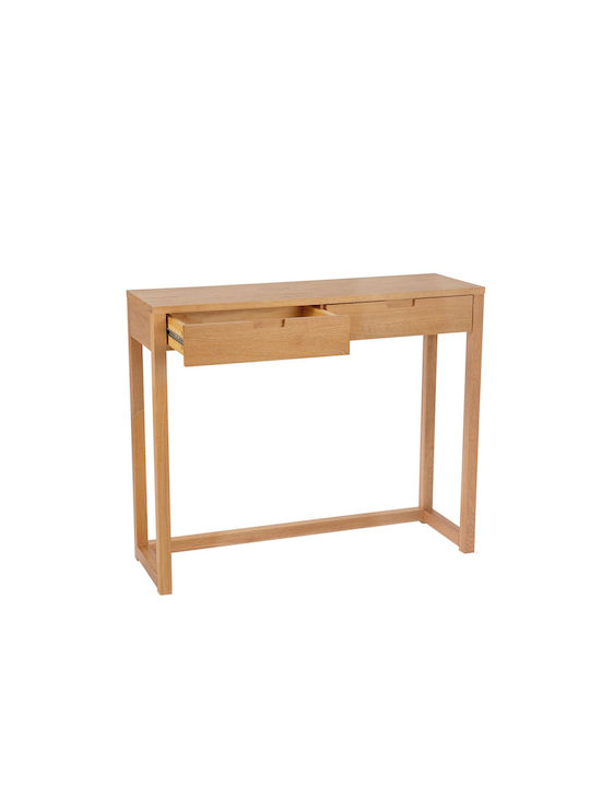 Console Table Wood & Metal L100xW32xH75cm