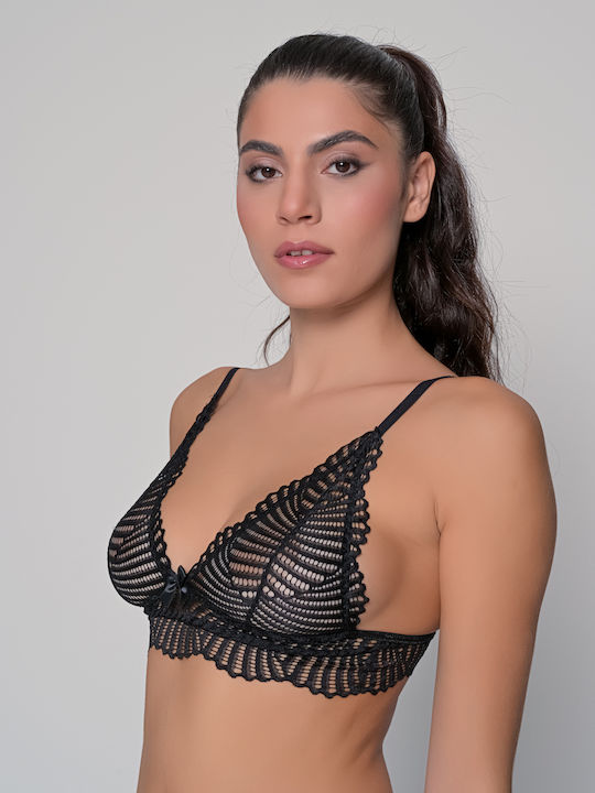 Milena by Paris Bralette Σουτιέν Μαύρο