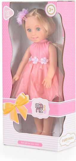 Moni Toys Doll 38 Cm Doll Pretty Girl Peach Ls1502-7 3801005601059