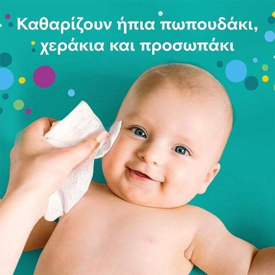 Pampers Fresh Clean Baby Wipes without Alcohol & Parabens 4x52pcs