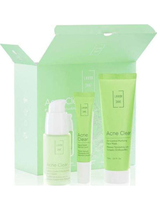 Lavish Care Acne Clear Σετ Περιποίησης για Κατά της Ακμής 3τμχ